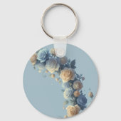 Cherished Memory Sleeping baby boy  Sleutelhanger (Achterkant)