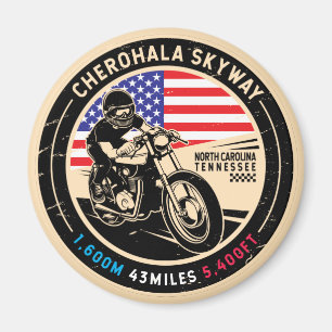 Cherohala Skyway National Schilderachtig Byways Mo Magneet