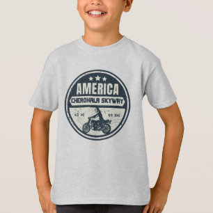 Cherohala Skyway Tennessee naar North Carolina T-shirt