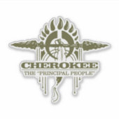 Cherokee 2 sticker (Voorkant)