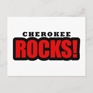 Cherokee, Alabama City Design Briefkaart