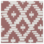 Cherokee Basket Design on Fabric Stof (Close Up)