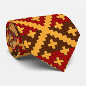 Cherokee Basket Print Stropdas (Opgerold)
