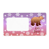 Cherokee Beer Aangepaste Verzendlabel (Voorkant)