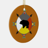 Cherokee Beer four Direction Ornament (Rechts)