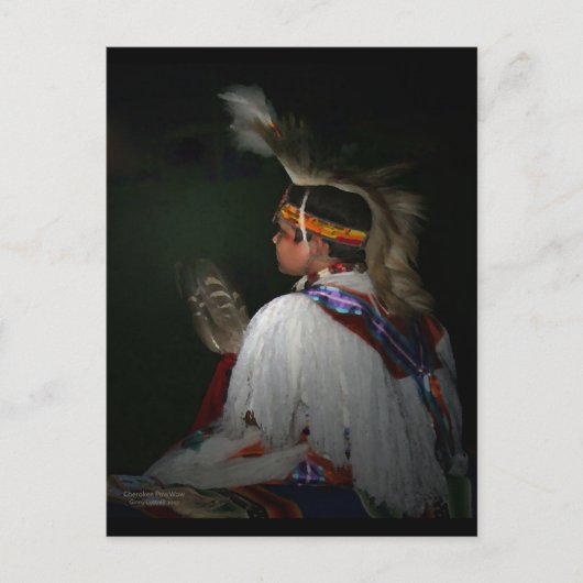 Cherokee Boy Briefkaart (Voorkant)