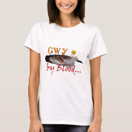 Cherokee door bloed t-shirt