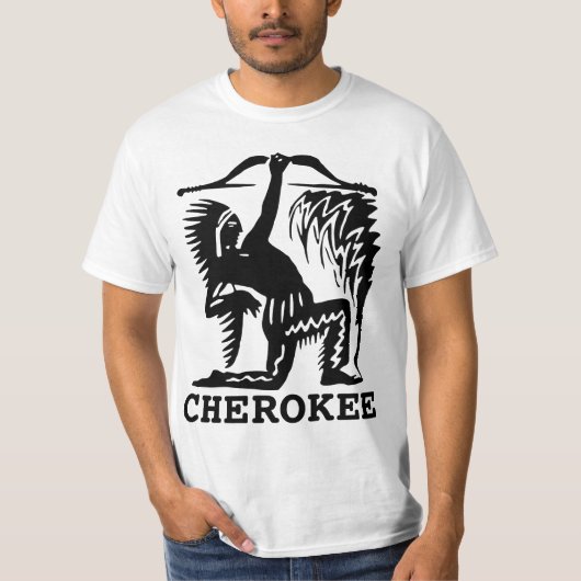 CHEROKEE INDIAN T-SHIRT (Voorkant)