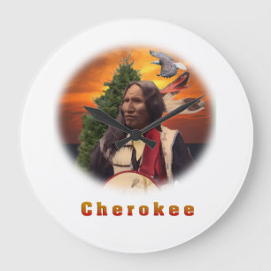 Cherokee Indian t-shirts Grote Klok