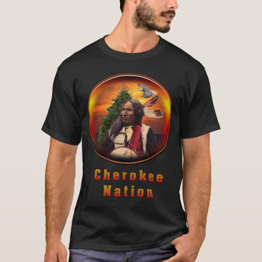 Cherokee indians T-Shirt (Voorkant)