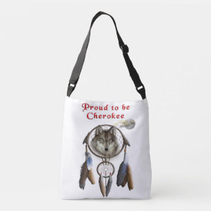 Cherokee Indiase kleding Crossbody Tas