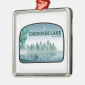 Cherokee Lake Tennessee Deer Metalen Ornament (Links)