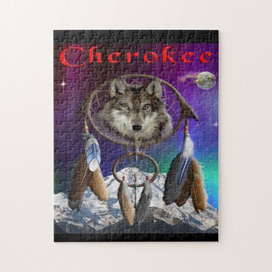 Cherokee Legpuzzel (Verticaal)