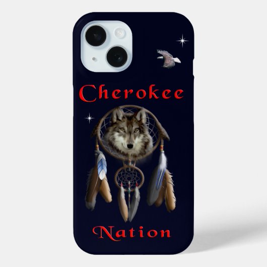 Cherokee natie Case-Mate iPhone case (Achterkant)