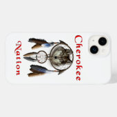 Cherokee natie Case-Mate iPhone case (Achterkant (horizontaal))