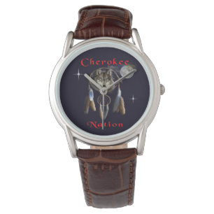 Cherokee natie horloge