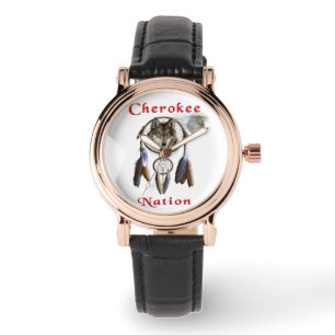 Cherokee natie horloge