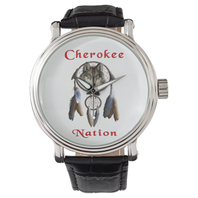 Cherokee Nation Watches Horloge (Voorkant)