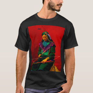 Cherokee Native American Pop Art T-shirt