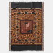 Cherokee People Deken (Voorkant Verticaal)