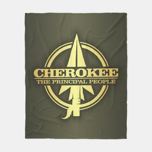 Cherokee (pijlpunt 2) fleece deken (Voorkant)