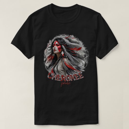 Cherokee Pride T-shirt (Design voorkant)