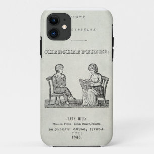 Cherokee Primer, 1845 (graving) iPhone 11 Hoesje