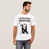 CHEROKEE RACINE DES T-SHIRTS INDIENS AMÉRICAINS (Devant entier)