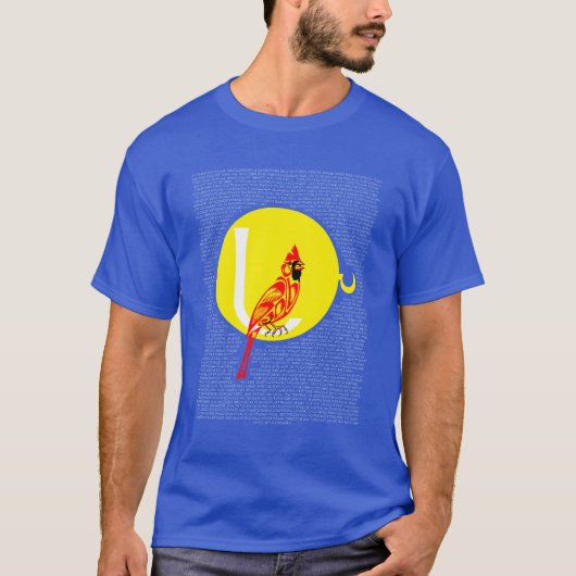 Cherokee Redbird - de dochter van de zon T-shirt (Voorkant)