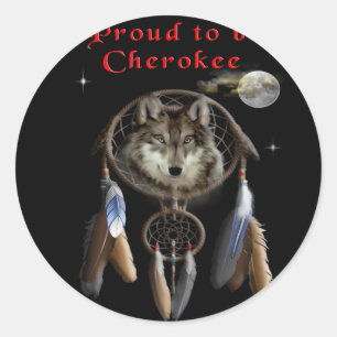 Cherokee Ronde Sticker