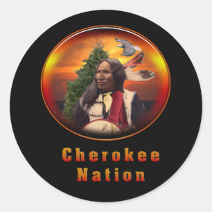 Cherokee Ronde Sticker