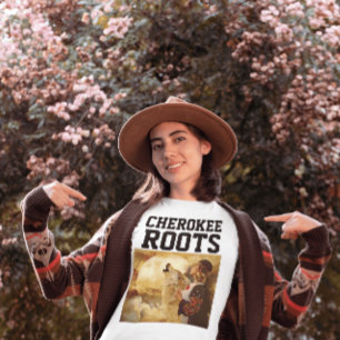 CHEROKEE ROOTS LADIES WOMEN T-SHIRTS T-shirt