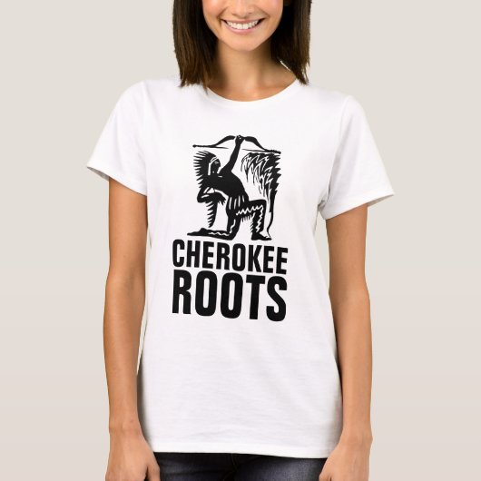CHEROKEE ROOTS T-Shirts amérindiens (Devant)