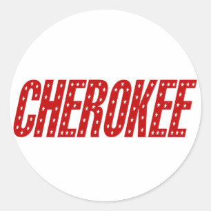Cherokee Star Stickers