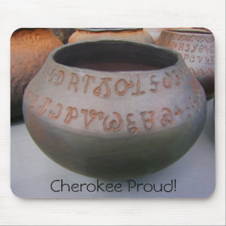 Cherokee Syllabary Pottery Mousepad Muismat