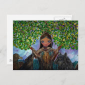 Cherokee Tree Briefkaart (Voorkant / Achterkant)