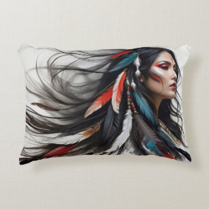 Cherokee trots 4 accent kussen