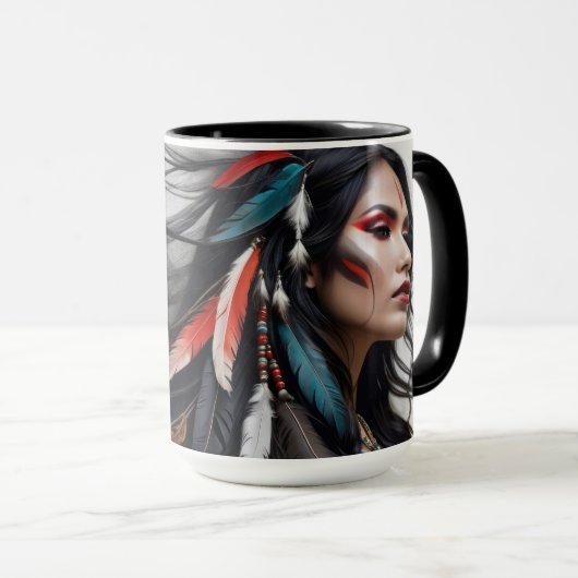 Cherokee Trots 4 Mok (Voorkant rechts)