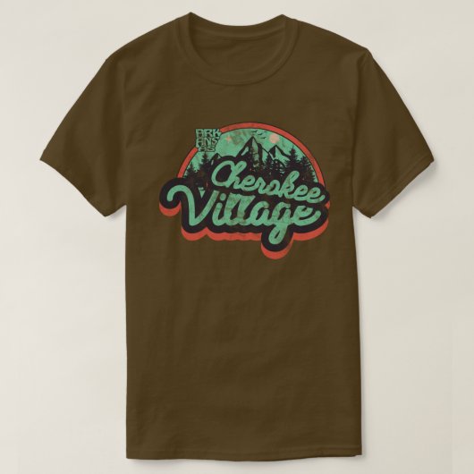 Cherokee Village, Arkansas T-shirt (Design voorkant)