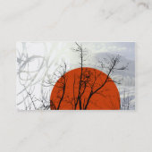 Cherri Bird [orange] Carte de visite (Dos)