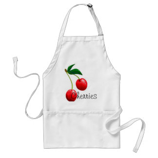 CHERRIES APRON STANDAARD SCHORT