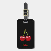 Cherries Bagagelabel (Voorkant verticaal)