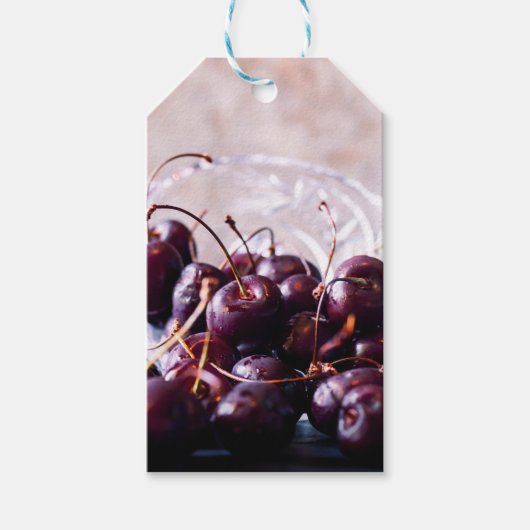 cherries cadeaulabel (Voorkant)