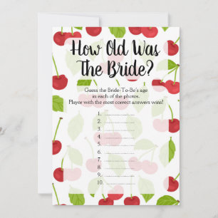 Cherries hoe oud was het spel van de briddeschower