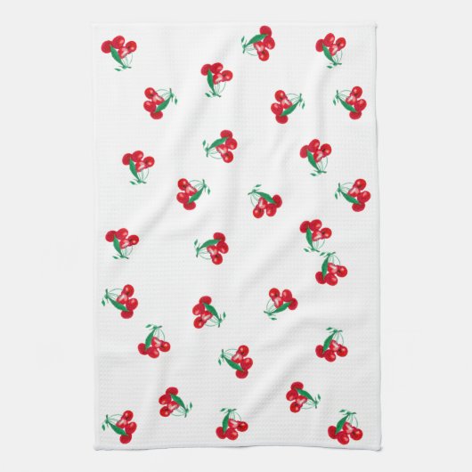  Cherries Kitchen Towel Theedoek (Verticaal)