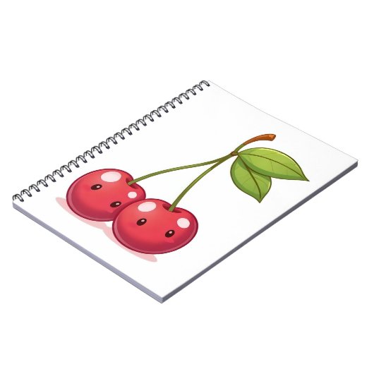 Cherries notebook notitieboek (Linkerzijde)