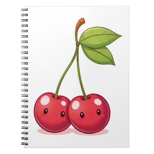 Cherries notebook notitieboek (Voorkant)