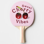 Cherries Ping Pong Paddle Tafeltennisbatje (Voorkant)
