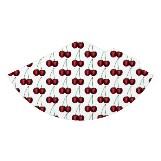 Cherries Ripe Red Cherry Summer Fruit Print Feesthoedjes (Voorkant)