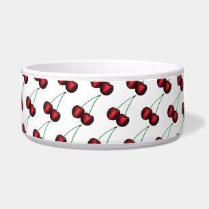 Cherries Ripe Red Cherry Summer Fruit Print Voerbakje